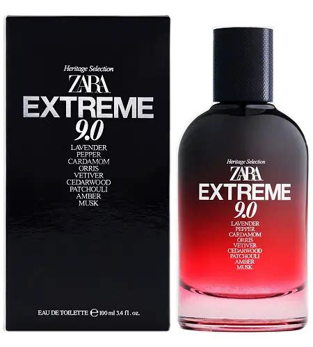 Zara extreme 9.0 cologne